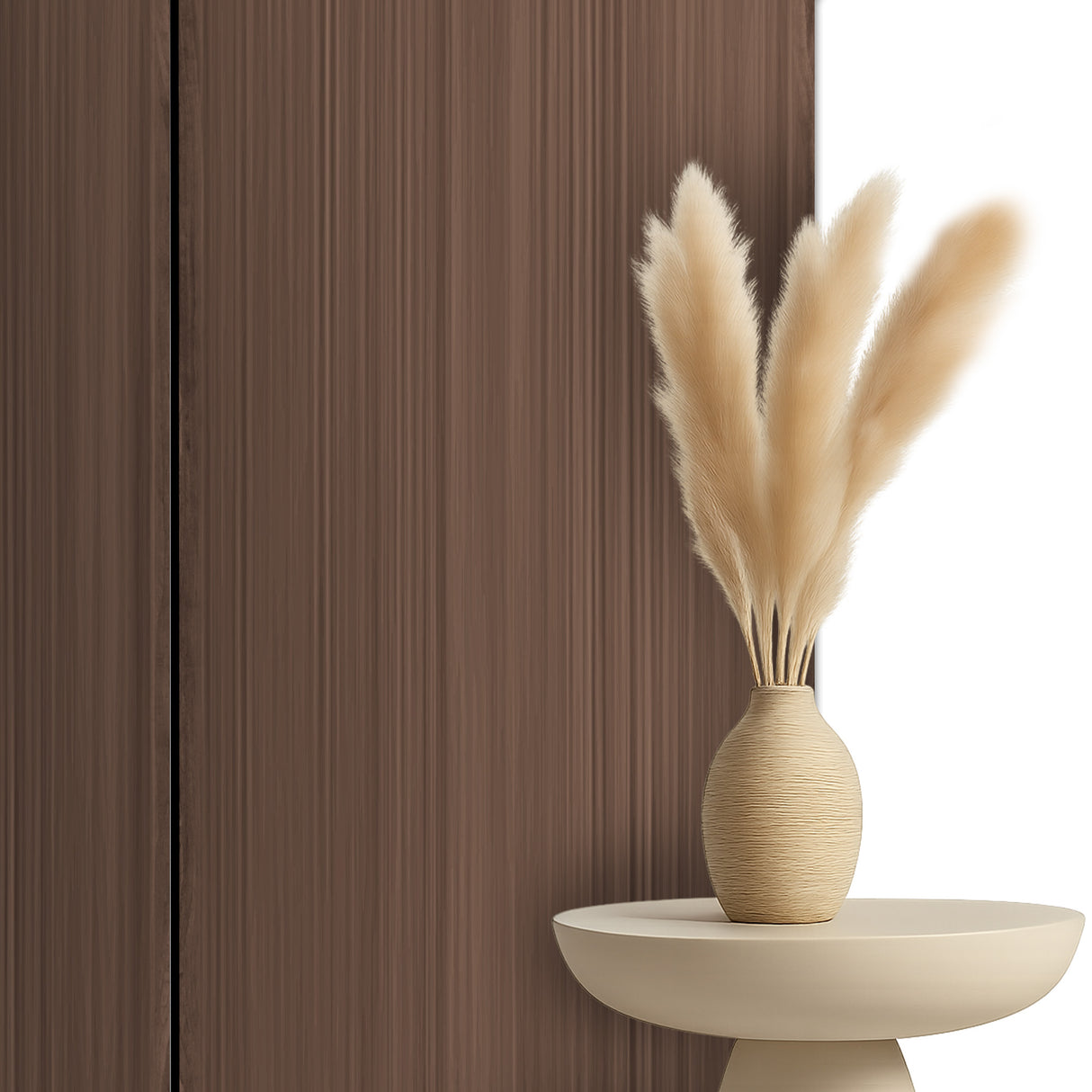 Decopanel Eiken Dark Walnoot 270 x 60 cm Akoestische wandpanelen