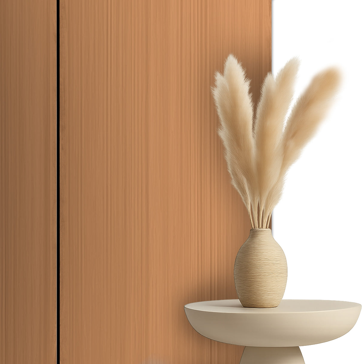 Decopanel Eiken Mokka 270 x 60 cm Akoestische wandpanelen