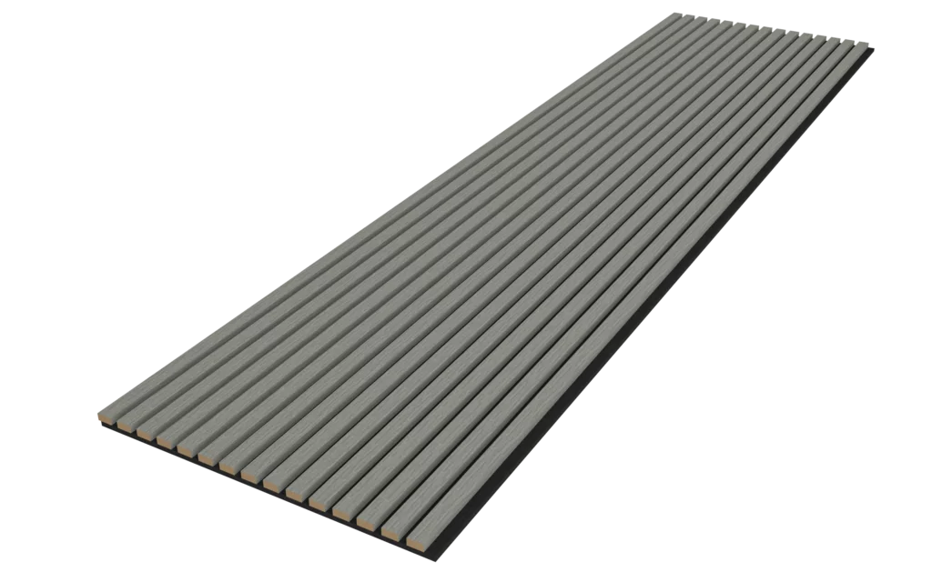 Akoestische panelen 260x60 cm - Eiken Grijs