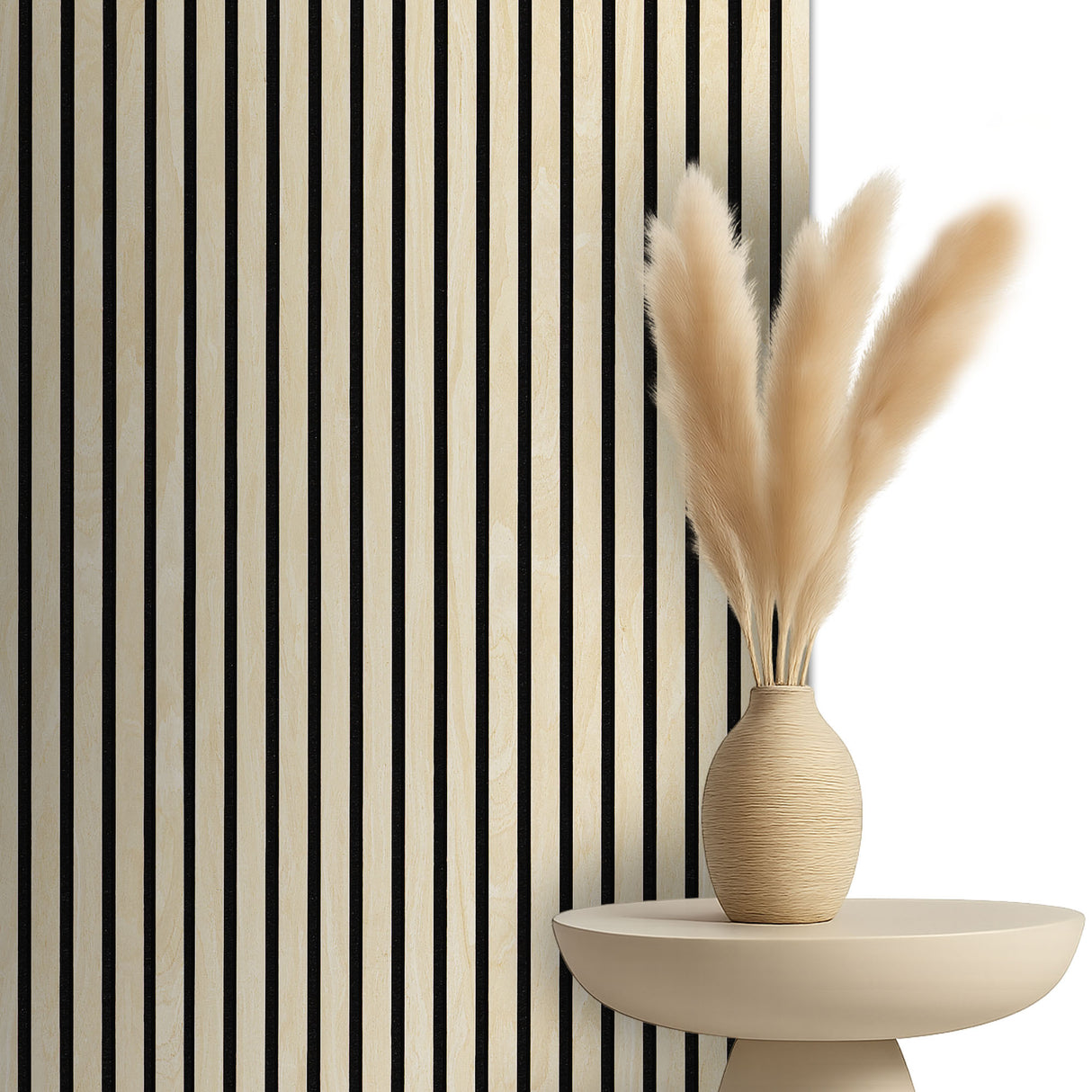 Akoestische panelen 270x60 cm - Eiken Light Naturel