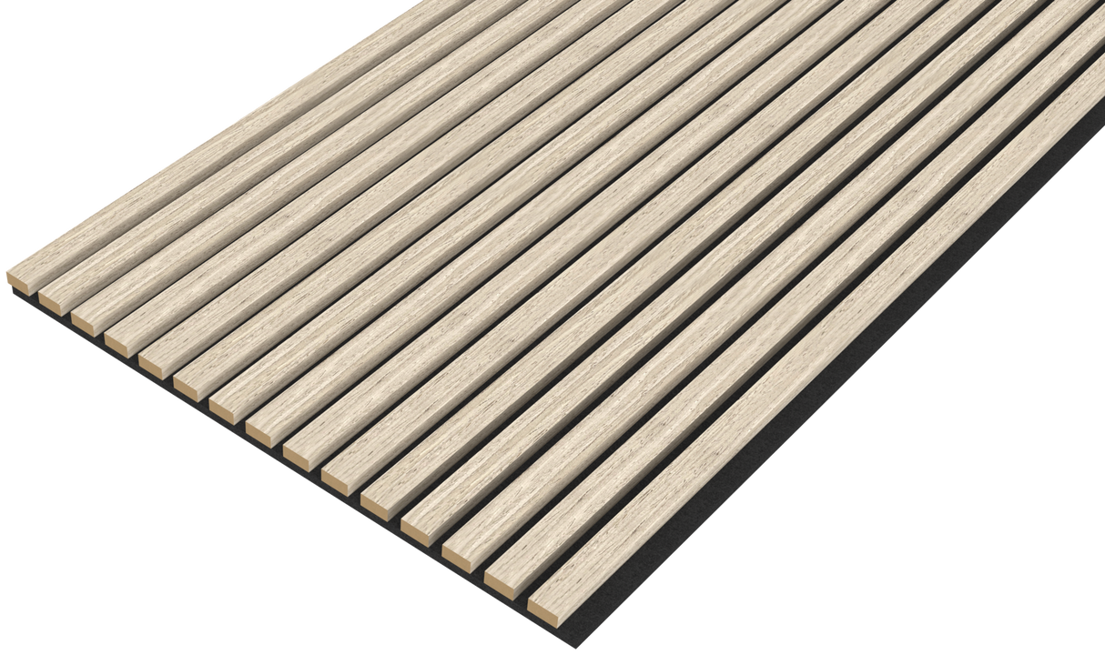 Akoestische panelen 260x60 cm - Eiken Light Naturel