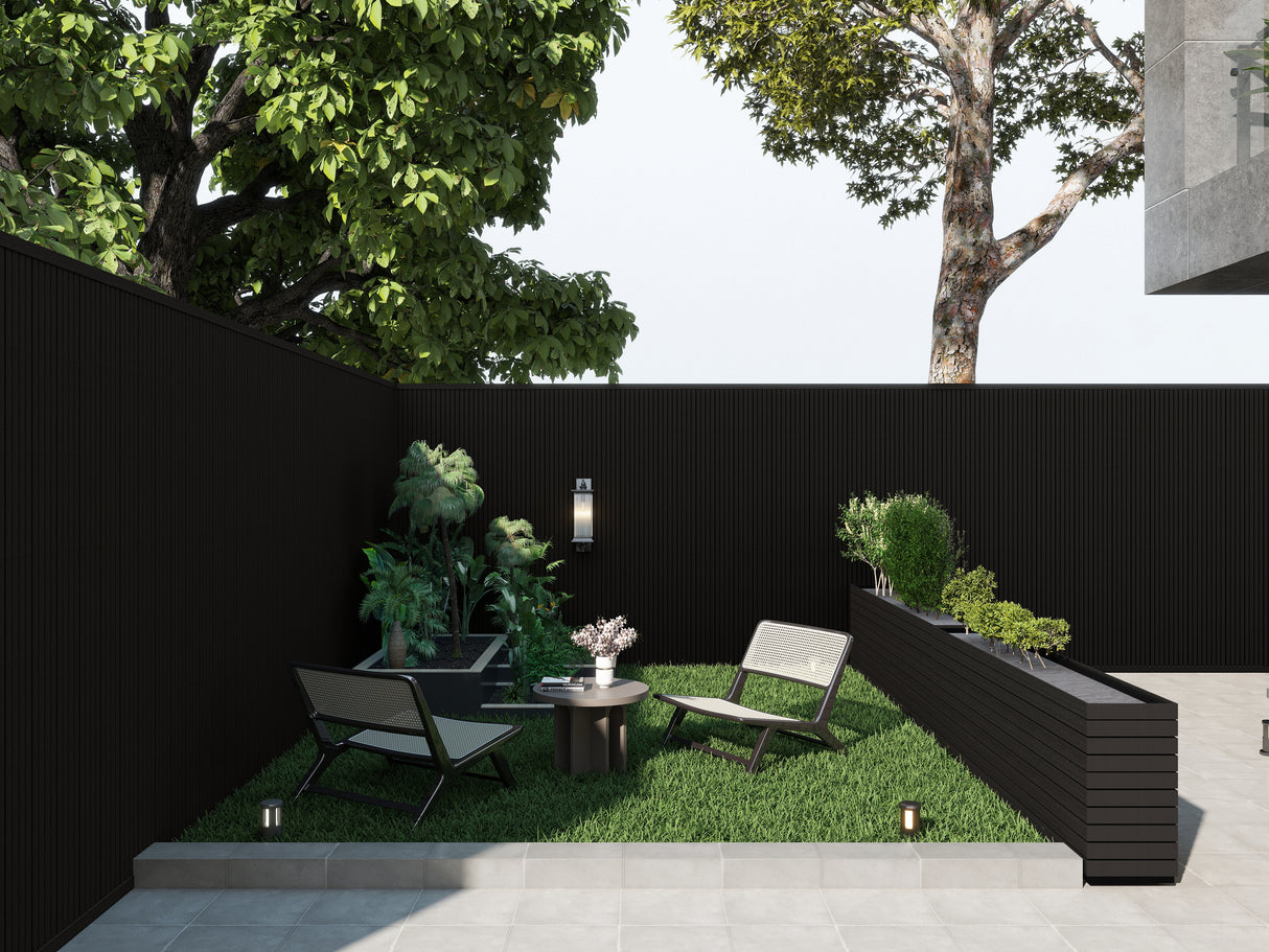 Impressie Composiet Zwart 290