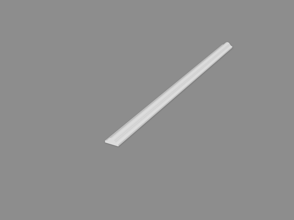 Aura Sierlijst Muur Plafondlijst - 270 x 3 cm - Wit