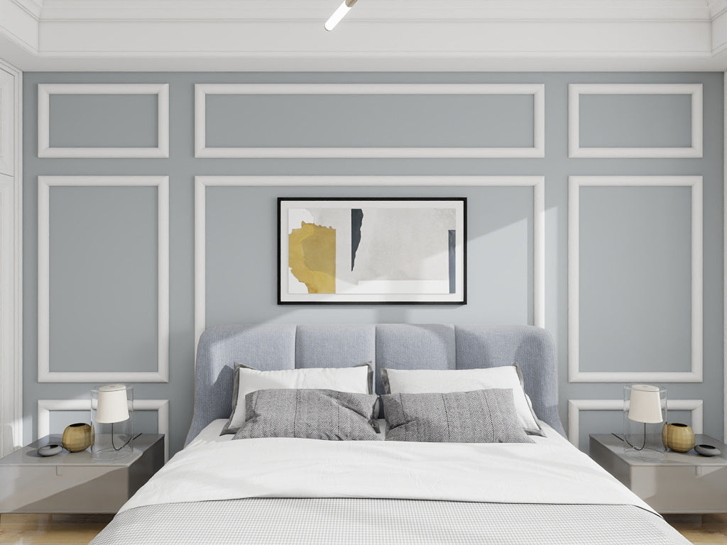 Luce Sierlijst Muur Plafondlijst - 270 x 6 cm - Wit