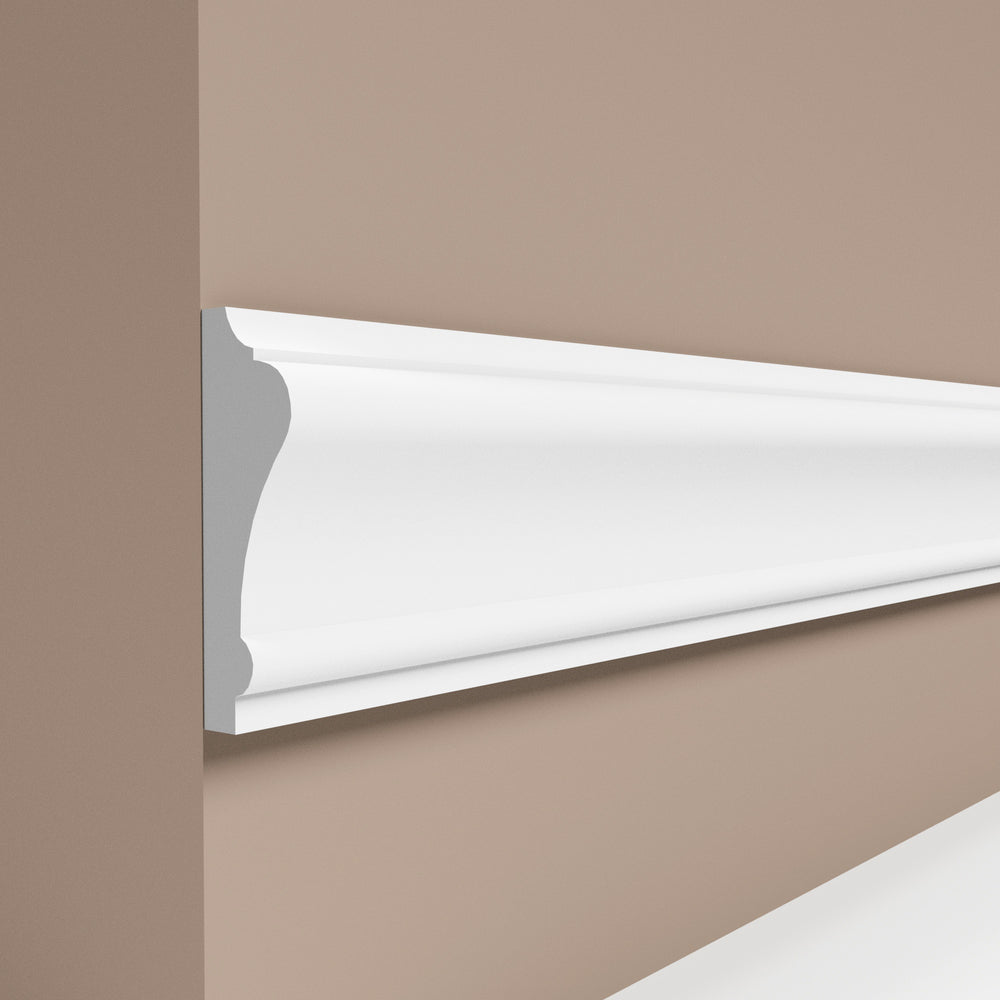 Natura Sierlijst Muur Plafondlijst - 270 x 3 cm - Wit