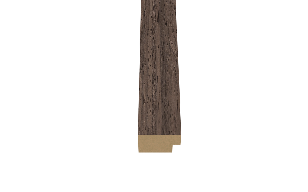 Eindlat 270 cm - Eiken Dark Walnoot