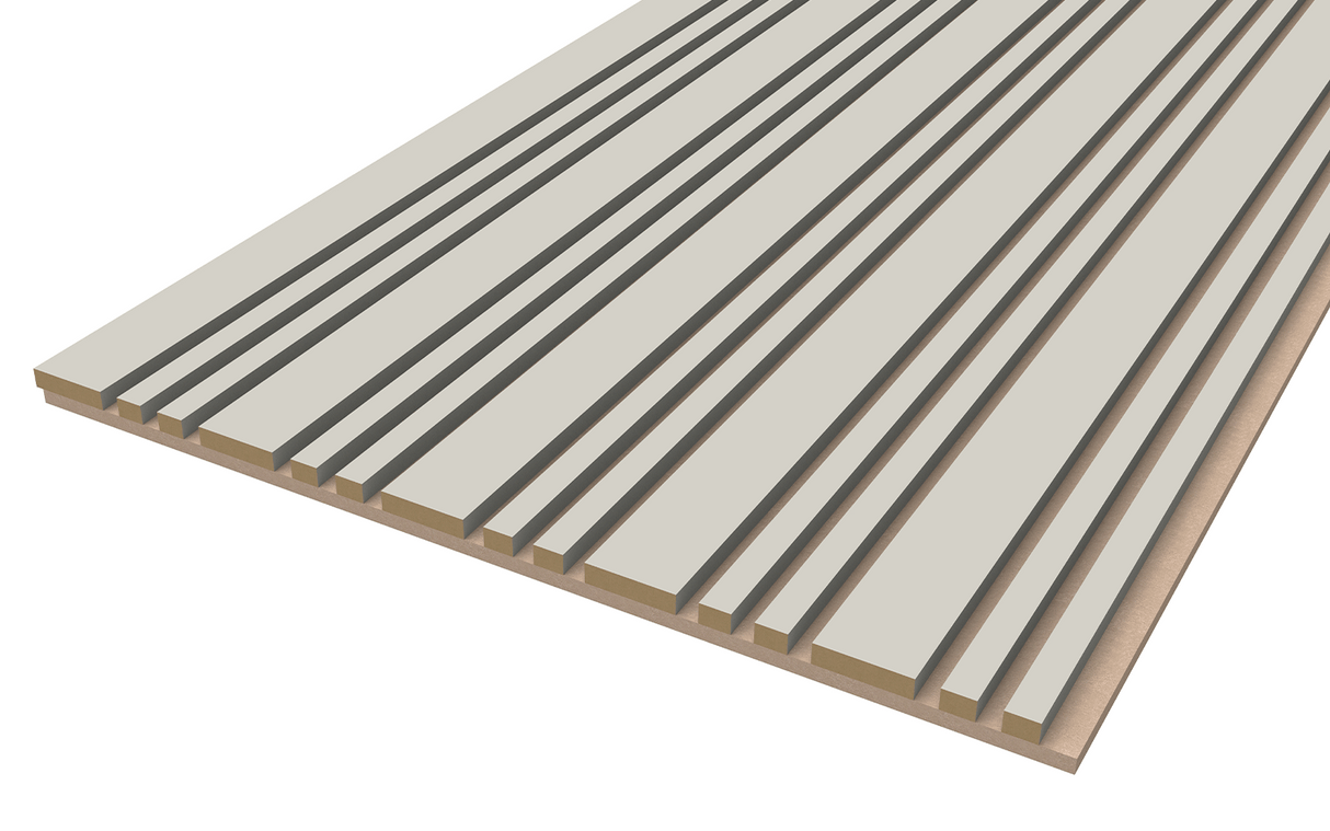 Akoestische panelen 270x60 cm - Beige on Beige Avor