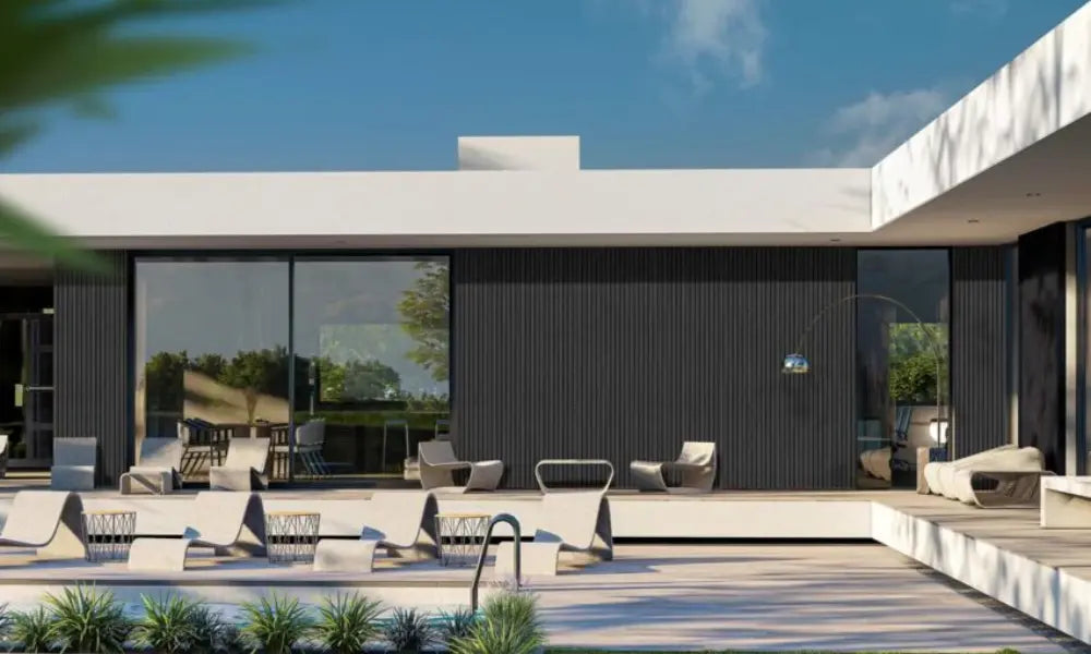 5 manieren om gevelbekleding toe te passen, zonder je hele huis te bekleden