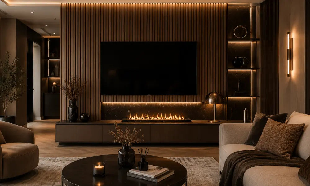 Hoe creëer je een luxe hotel chique woonkamer? – Akupanelgigant