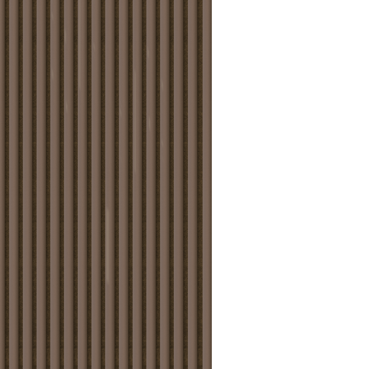 Eindlat Suede 280 cm - Chique Mokka