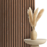 Akoestische panelen 270x60 cm - Eiken Mokka