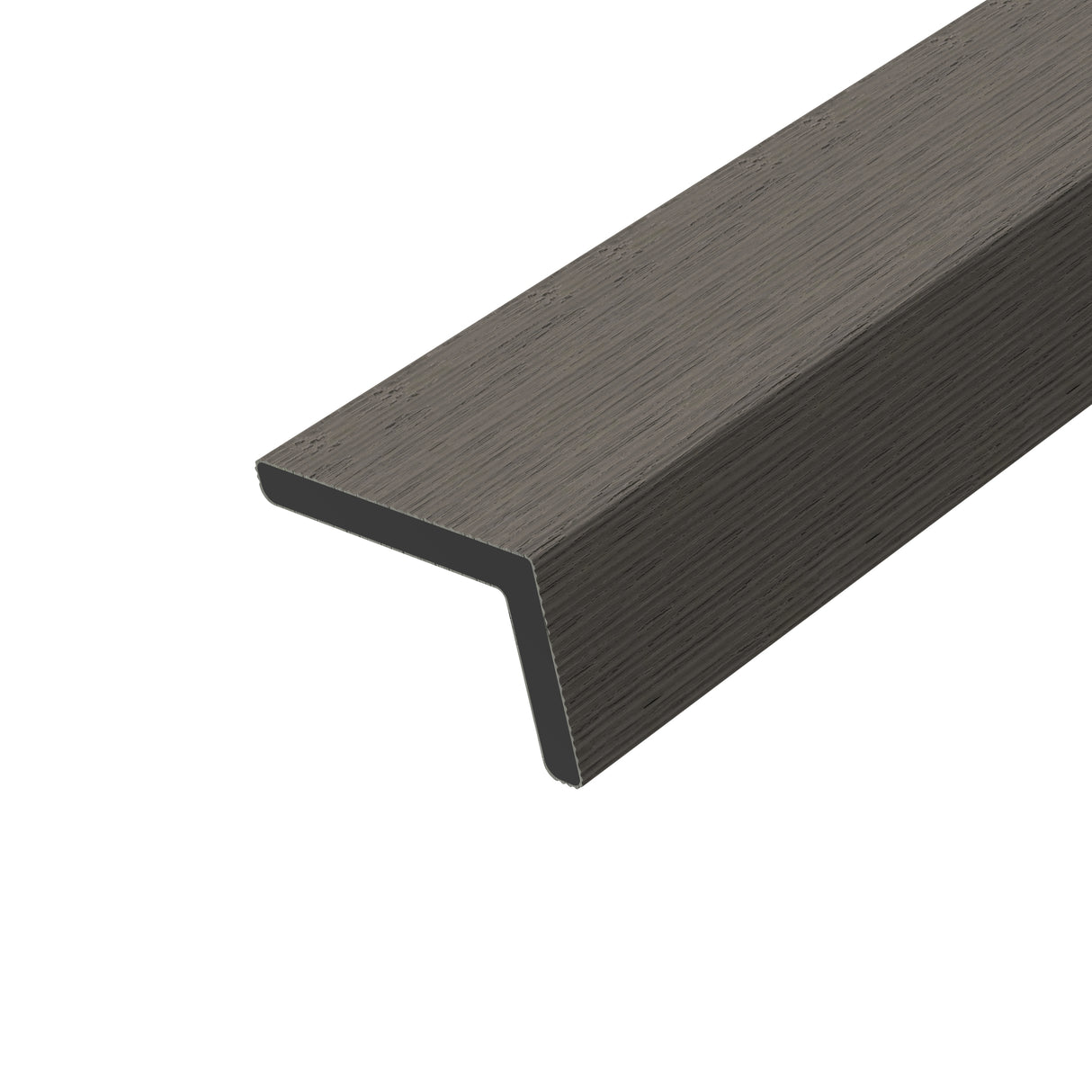 Afwerkstrip Buitenpaneel Grijs 290 cm Gevel Tuin 3D Houtnerf