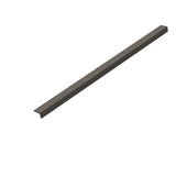 Afwerkstrip Buitenpaneel Grijs 290 cm Gevel Tuin 3D Houtnerf