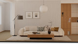 Akoestische panelen 280x60 cm - Wit space velvet