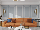 Natural Sierlijst Muur Plafondlijst - 270 x 3 cm - Wit
