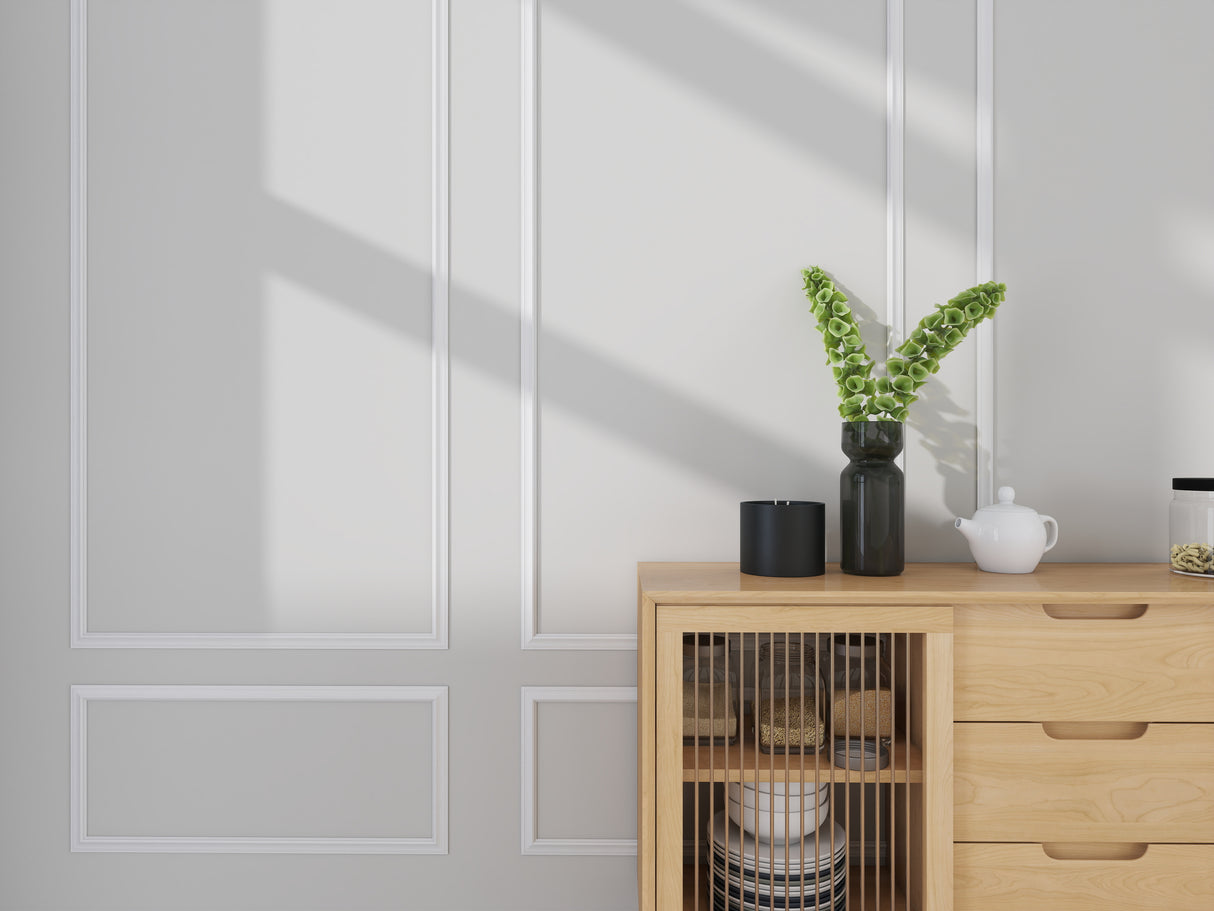 Natural Sierlijst Muur Plafondlijst - 60 cm - Wit