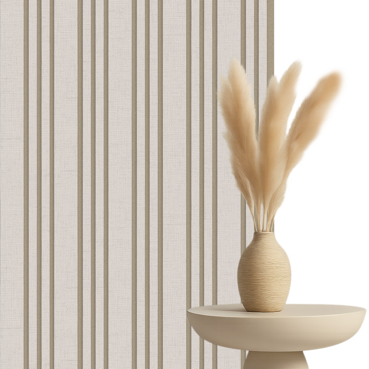 Akoestische panelen 270x60 cm - Linnen on Beige