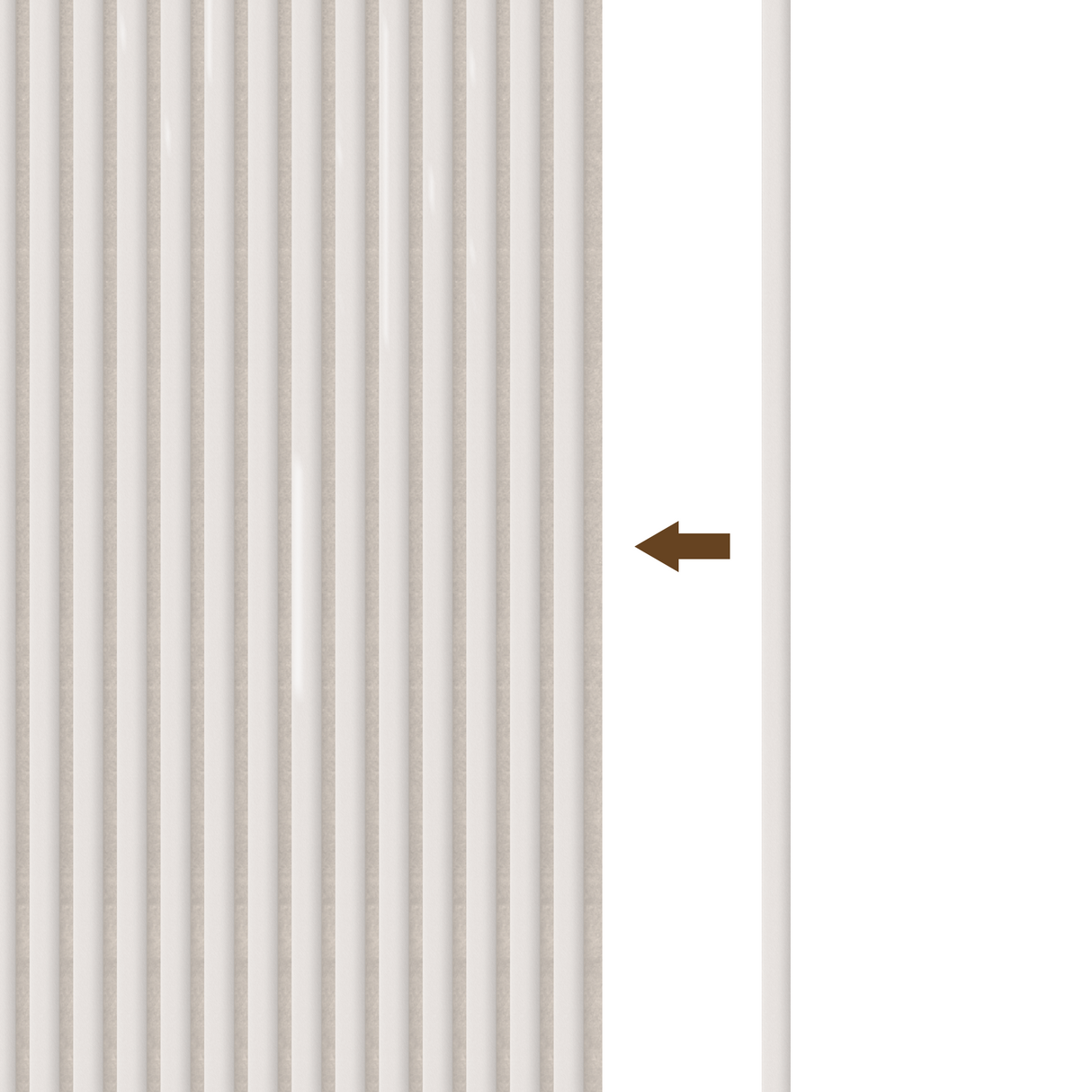 Eindlat Suede 280 cm - Beige