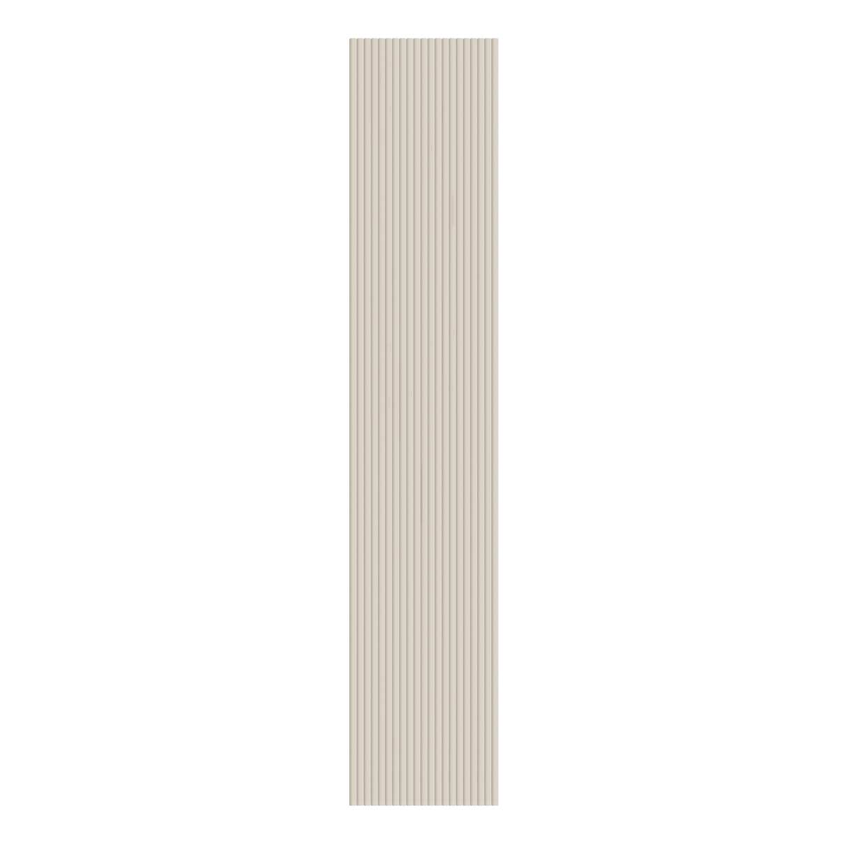 Akoestische Suede Solid Panelen 280x60 cm - Beige