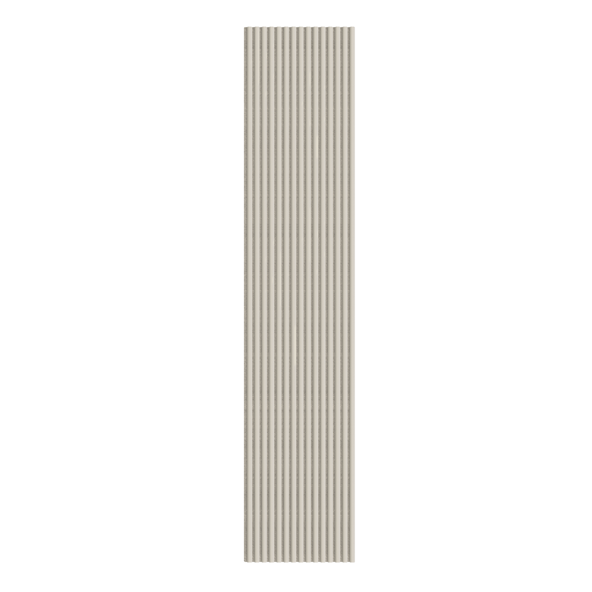 Akoestische Suede Space Panelen 280x60 cm - Beige