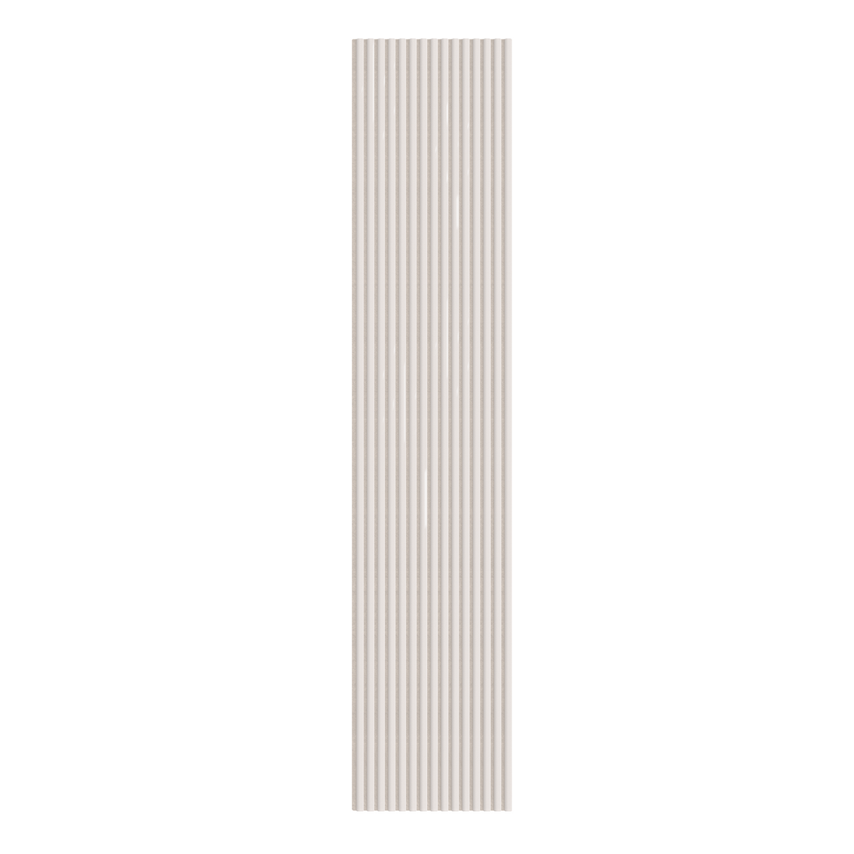 Akoestische Suede Space Panelen 280x60 cm - Snow Beige