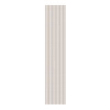 Akoestische Suede Space Panelen 280x60 cm - Snow Beige