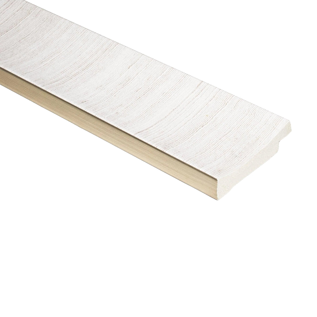 Eindprofiel Rechts Kunststof Wandpanelen Wit Lumière Collection