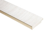 Eindprofiel Rechts Kunststof Wandpanelen Wit Lumière Collection