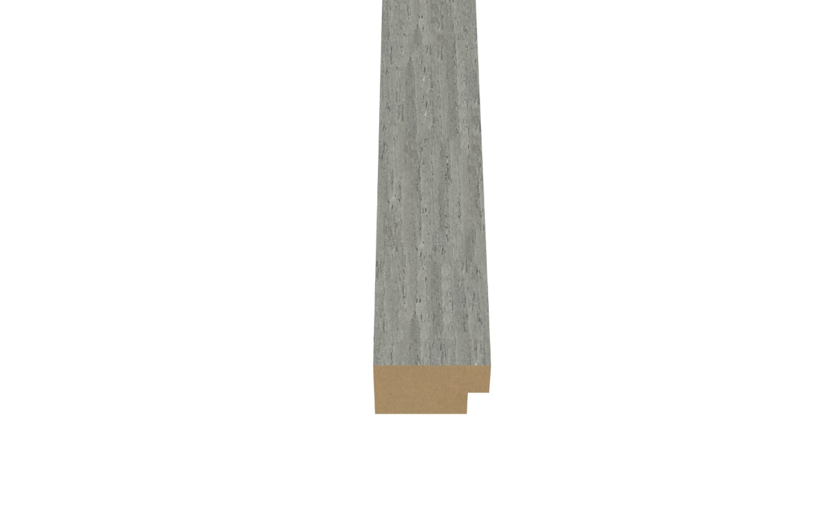 Eindlat Grijs - Afwerklijst - Afwerklat - 270 cm