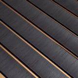 3D Kunststof Wandpanelen Antraciet Lumière Collection 270 x 12 cm | Set van 4