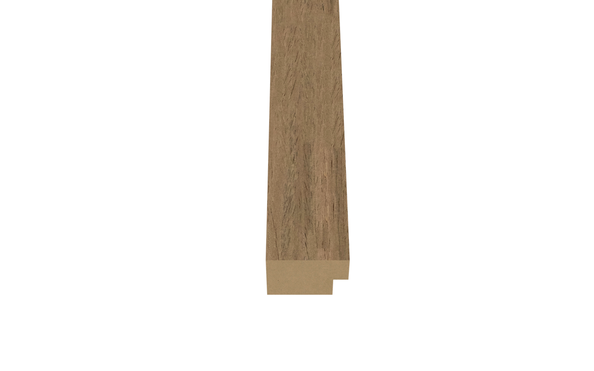 Eindlat Mokka - Afwerklijst - Afwerklat - 270 cm