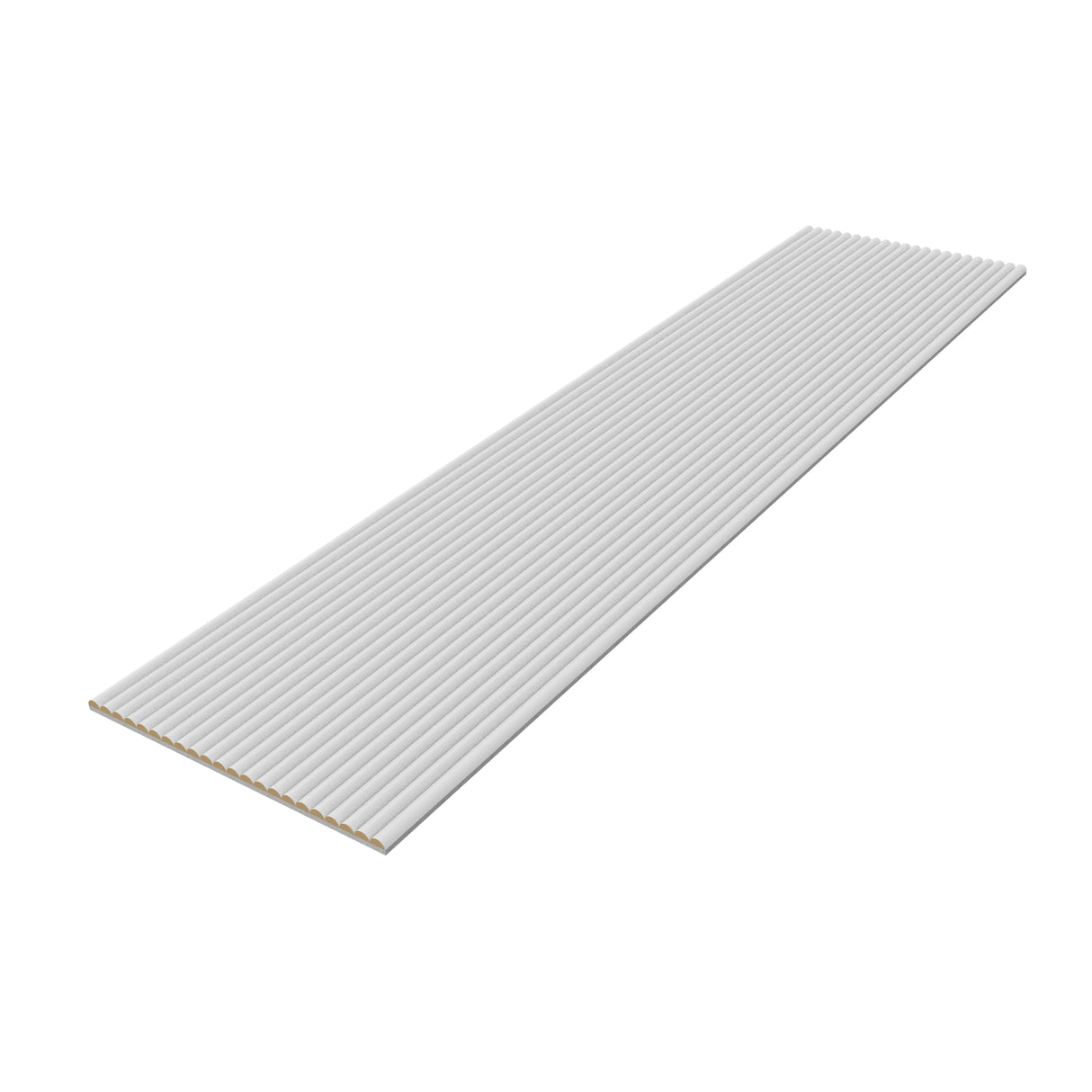 Akoestische panelen 280x60 cm - Wit solid velvet