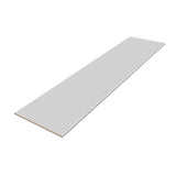 Akoestische panelen 280x60 cm - Wit solid velvet