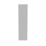Akoestische panelen 280x60 cm - Wit space velvet
