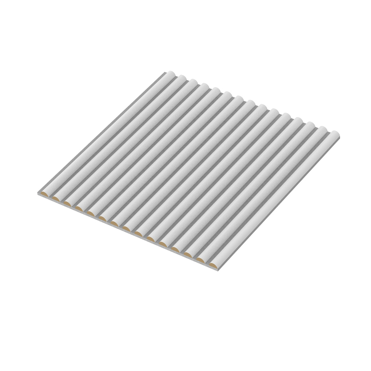 Akoestische panelen 280x60 cm - Wit space velvet