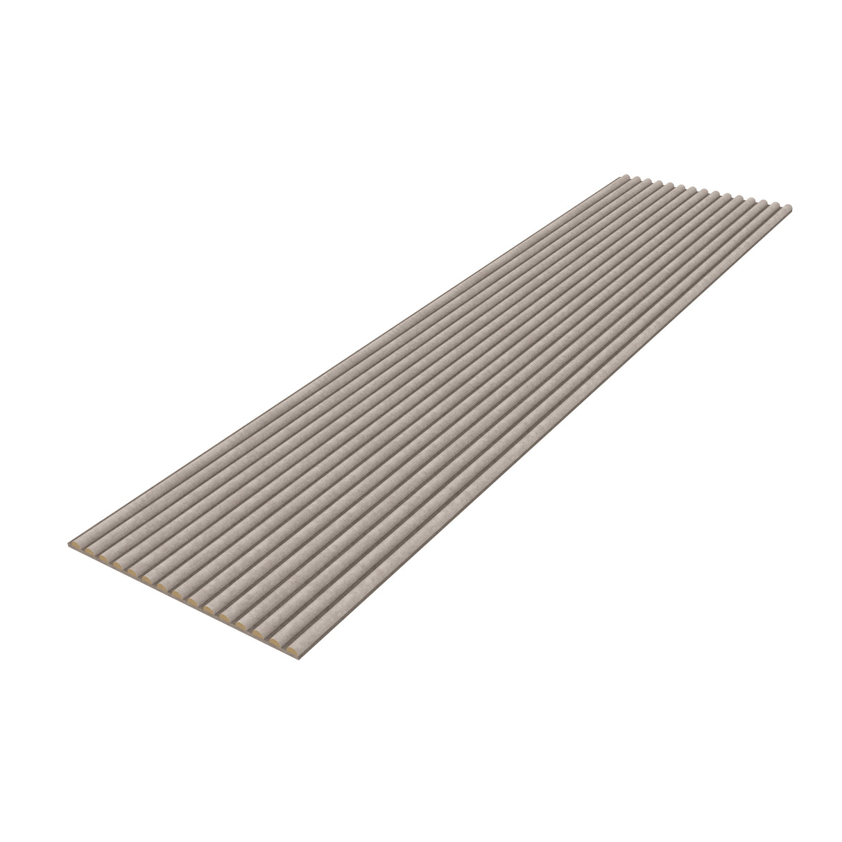 Akoestische panelen 280x60 cm - Beige space velvet