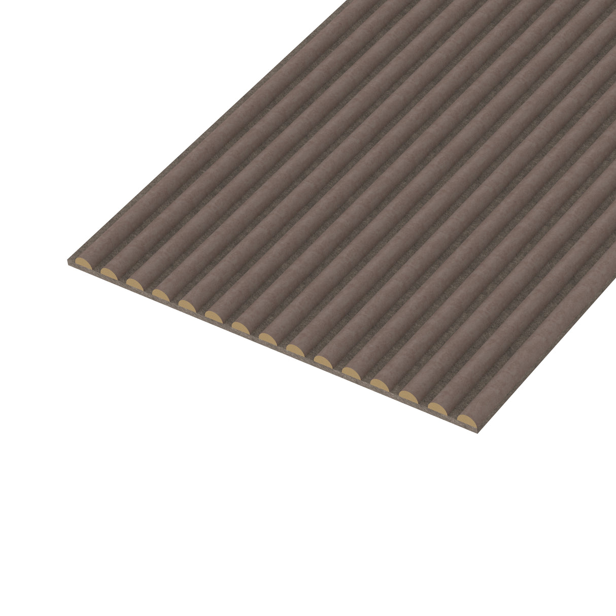 Akoestische panelen 280x60 cm - Mokka space velvet