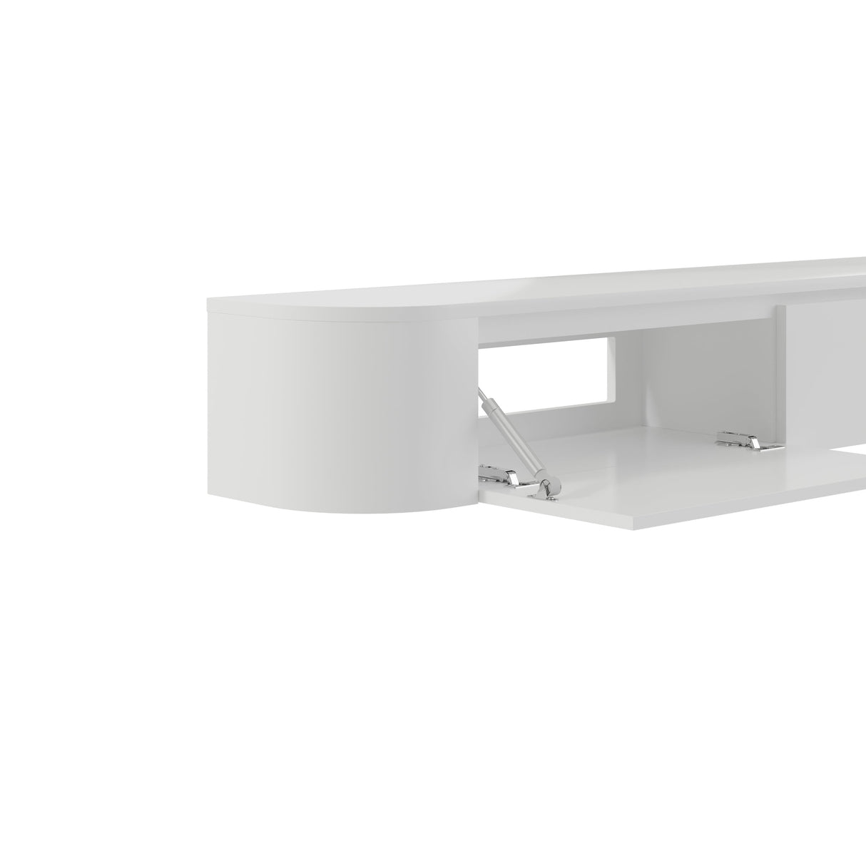 Dulce Japandi Tv-meubel 280 x 32 x 28 cm - Wit